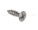 72042 Grindmaster Cecilware Screw, #4-24X3/8 Ph Flt Hd Typ