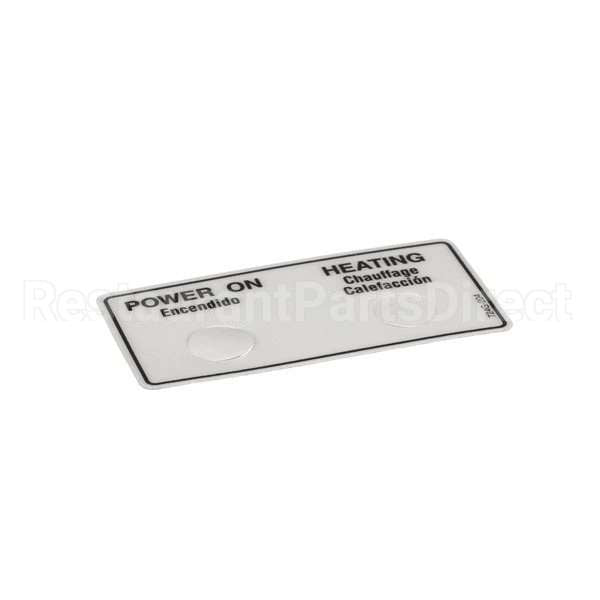 724G-0204 Compatible Belshaw Pilot Light Label
