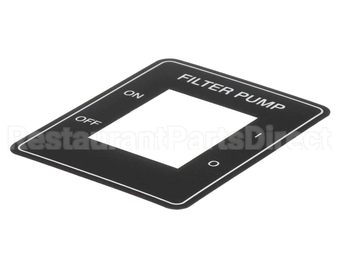 72647 Henny Penny Label-Powerfilter Switch