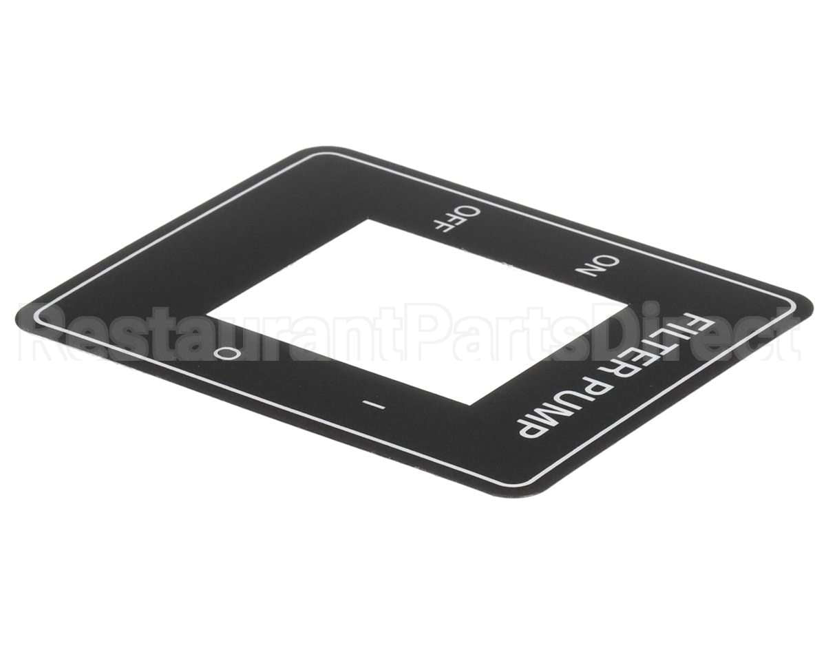 72647 Henny Penny Label-Powerfilter Switch