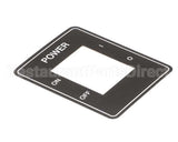 72677 Henny Penny Label-Power Switch, Main