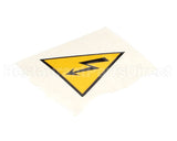 72704 Henny Penny Label - Shock Hazard