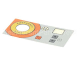 73-2169 Axis Control Panel Sticker For Ax-M