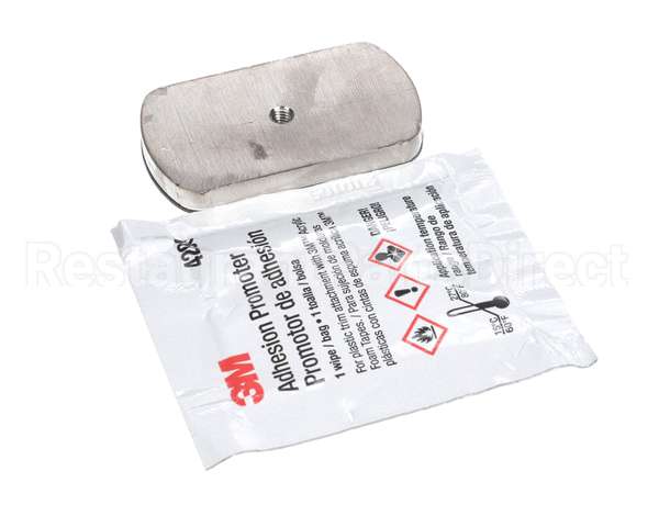 75-2697-1Y Zero Zone Bond Plate Dr Handle W/Adhesive