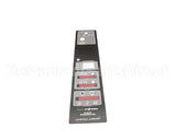 75047 Henny Penny Decal-Control Pnl Scr8 W/O P