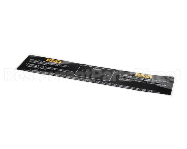 75696 Henny Penny Label-Power/Pump/Melt, Gm