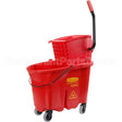 7588-88 Compatible Rubbermaid Bucket, Mop, W/Wringer, Red