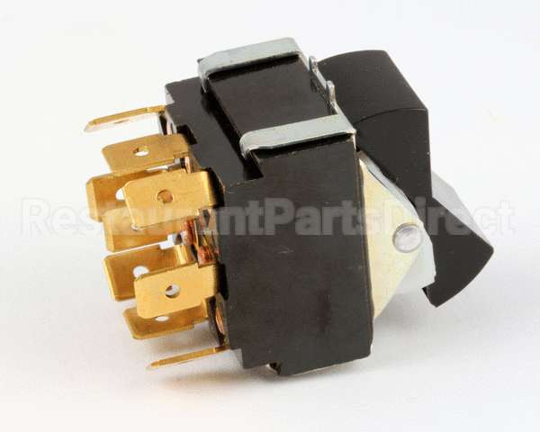 7636 Blodgett Switch, Rocker, 3Pdt, Black