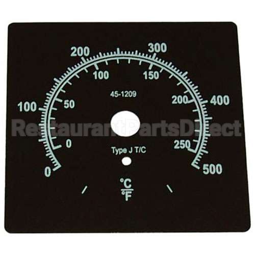 770516 Compatible Hobart Dial Plate 3 D, 0-500