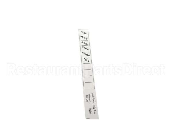 77251 Henny Penny Menu Card-Protein-Lov