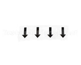 77891 Gold Medal Products Arrow Label