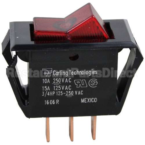 78-141S Compatible Prince Castle Switch 9/16 X 1-1/8 Spst