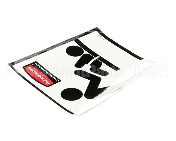 7818-L1 Rubbermaid Door Label