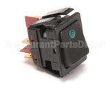 781870 Newco Switch,Black Rocker W/Grn