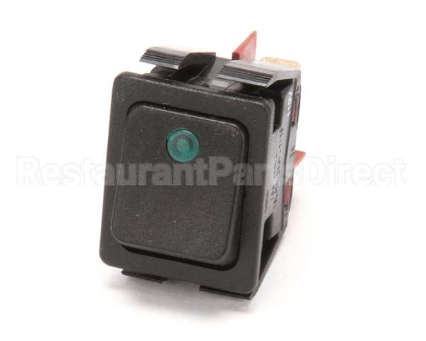 781870 Newco Switch,Black Rocker W/Grn