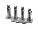 7860-18A Perlick Leg Set (4), 6, Mtg Flange