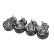 7C-3M338STSB Compatible Star Caster Set (4) 2 W/Brk