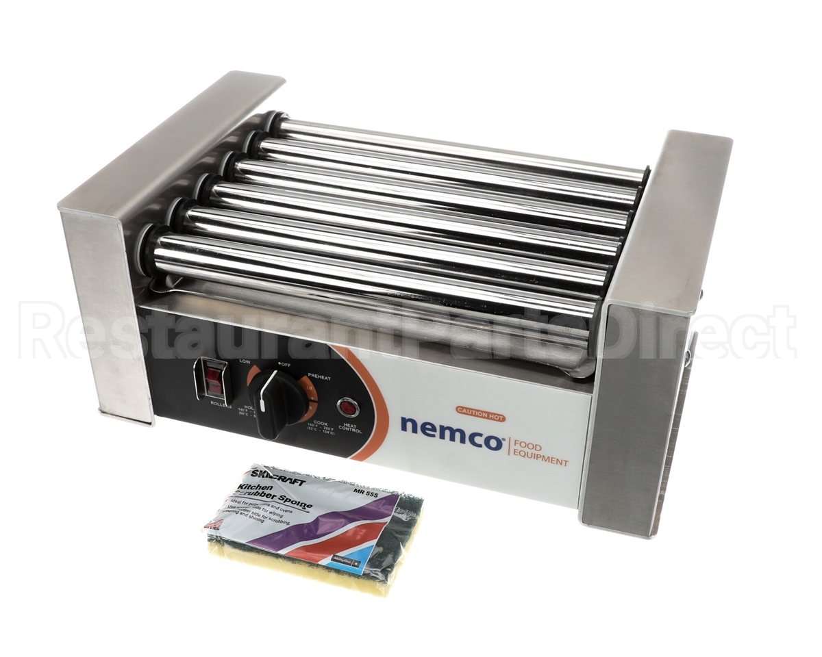 8010-220 Nemco Roll A Grill Hot Dog Grill