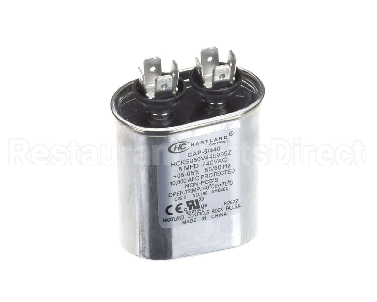 802007046 Daikin 5Mfd 370V Oval Run Capacitor