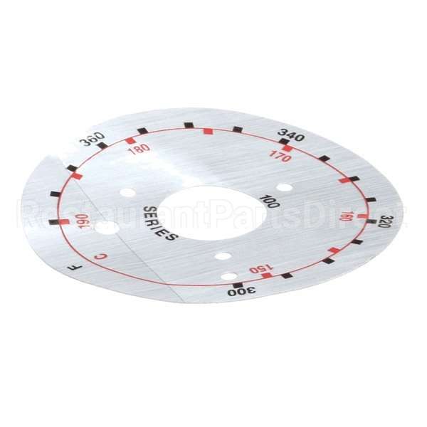 8021456 Compatible Frymaster Label, Dial Plate