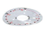 8021456 Frymaster Label, Dial Plate