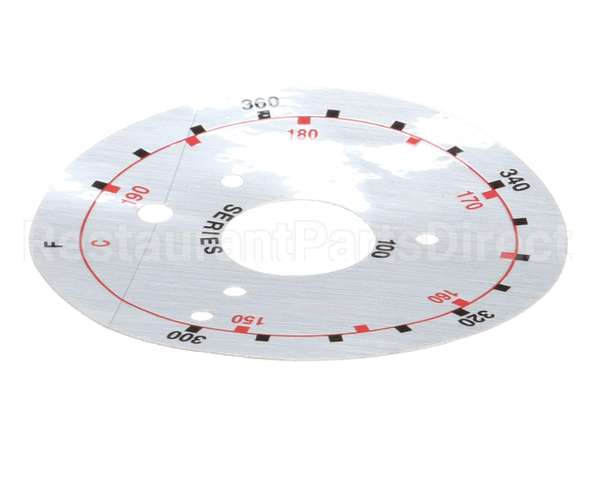 8021456 Frymaster Label, Dial Plate