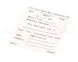 8022530 Frymaster Label,Conversion Date, English