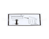 8022660 Frymaster Label, Lov Rti Waste Handle