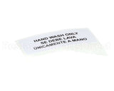 80314 Server Hand Wash Only Label