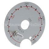806-0087SP Compatible Frymaster Thermostat Dial Plate