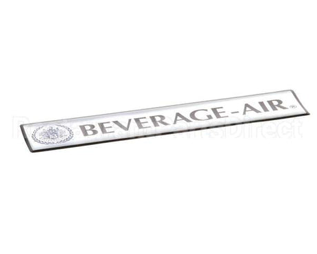 806-313B-01 Beverage Air Nameplate - Beverage-Air Large