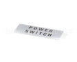 806-329D Beverage Air Label Power Switch H