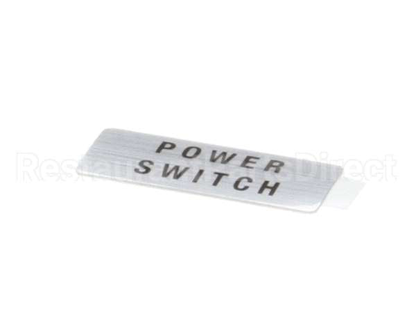 806-329D Beverage Air Label Power Switch H
