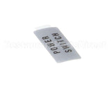 806-329D Beverage Air Label Power Switch H