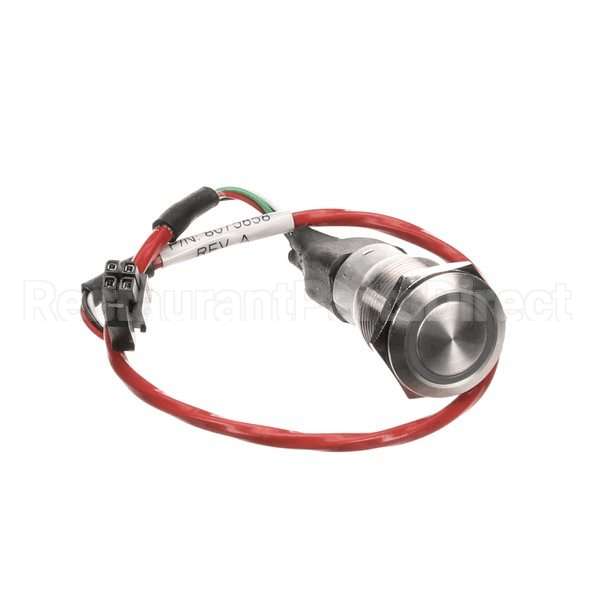 8075858 Compatible Frymaster Switch, Blue Pushbutton Power