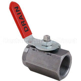 8102052 Compatible Dean Valve, Drain 1-1/4" Npt