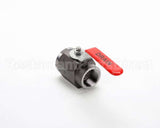 8102127 Frymaster Drain Valve, 1-1/2 (Full Port)