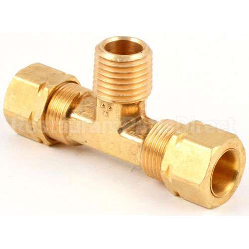 813-0301 Compatible Frymaster Mle 3/8X1/4Nptx3/8 Tee Brass