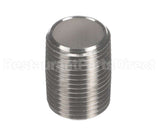 8130900 Frymaster Nipple, 1/2 X Close Npt S/S