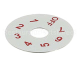 82-0141 Beverage Air Dial Plate - Thermostat