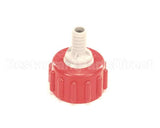 82-3989 Lancer Bib,Connector,Plastic,3/8,Red