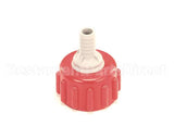 82-3989 Lancer Bib,Connector,Plastic,3/8,Red