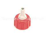 82-3989 Lancer Bib,Connector,Plastic,3/8,Red