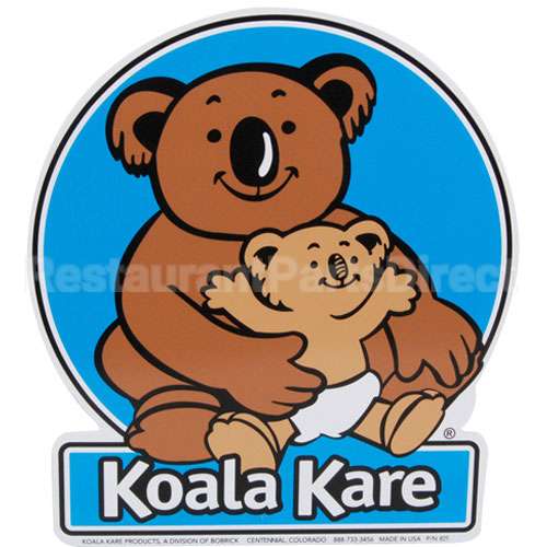825-KIT Compatible Koala Kare Door Label 10Inx11In