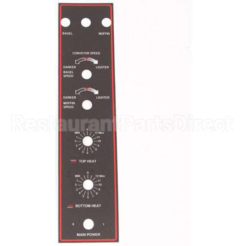 82888 Compatible Apw Dual Spd/ Control Plate Bt-15