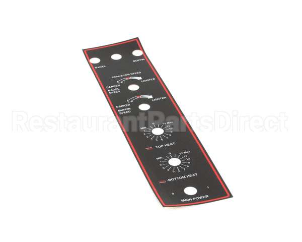 82888 Apw Wyott Plate, Control,Bt-15 Dual Spd/