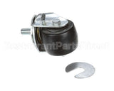 830255 TRUE Caster 2-1/2 W/Brake Silver 1/2-13 X 1 S