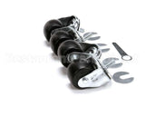 830280 TRUE Caster 2-1/2, 1/2Stem, St/4 Silver 2 Loc