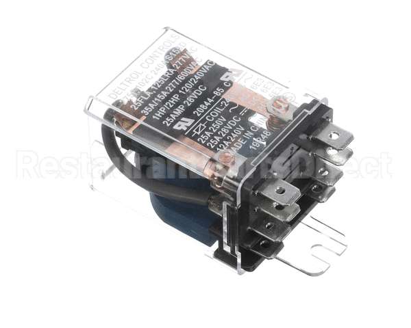 83106 Grindmaster Cecilware Relay, 30Amp 240Vac Coil Dpdt