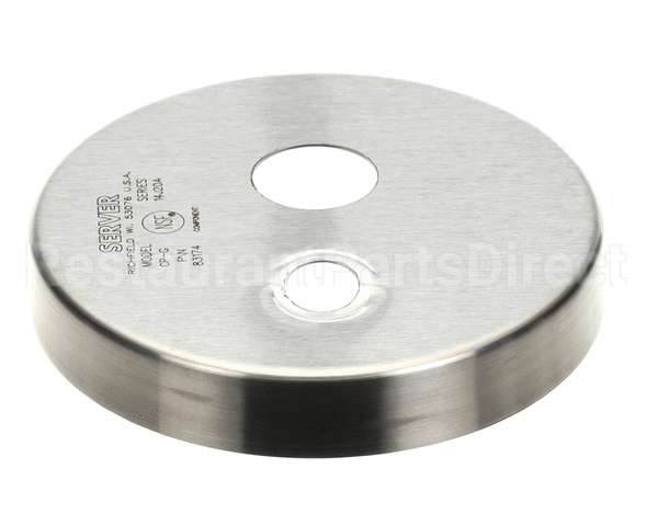 83175 Server Lid 130Mm Stainless